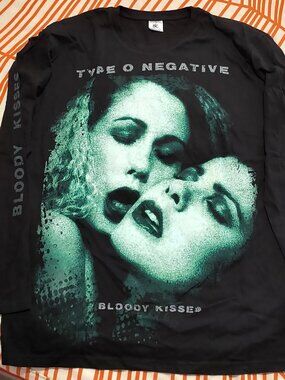 NEW Type O Negative long sleeve shirt XXL oversized print gothic metal